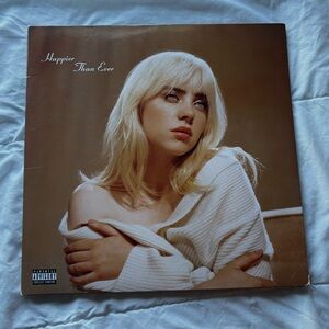 Billie Eilish- Happier Than Ever Album Record Vinyl